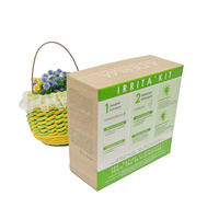 Comptoir de magasin de détail personnalisé kit de présentation des huiles essentielles de parfum cosmétiques boîte d'emballage en papier rigide plastification mate recyclée