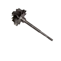 Turbolader kern Chra GT2560R 41,70/53,00mm 11 Schaufeln Kugellager Turbo turbinen rad welle 6,45mm Spitzen höhe