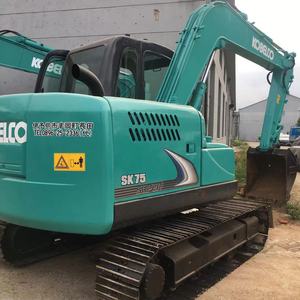 Kobelco รถขุดขนาดเล็ก SK75SR /SK30 /SK60 /SK70รถขุดขนาดเล็ก Kobelco 7.5ตันรถขุดผลิตในประเทศญี่ปุ่น - Product Image 4