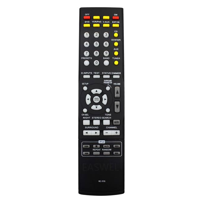New Remote Control for Denon RC-1115 DVD Home Theater AV Receiver System