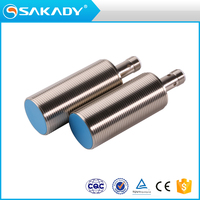 Kit de Sensor de Proximidad Inductivo PNP Serie SAKADY M30, Clasificación IP67, Distancia de Detección de 5 mm/8 mm, 12-24 V CC