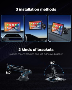 9 Zoll drahtlose Apple Carplay Android Auto tragbare GPS-Navigation 1080P Full HD IPS Touchscreen Autoradio mit Rückfahr kamera - Product Image 5