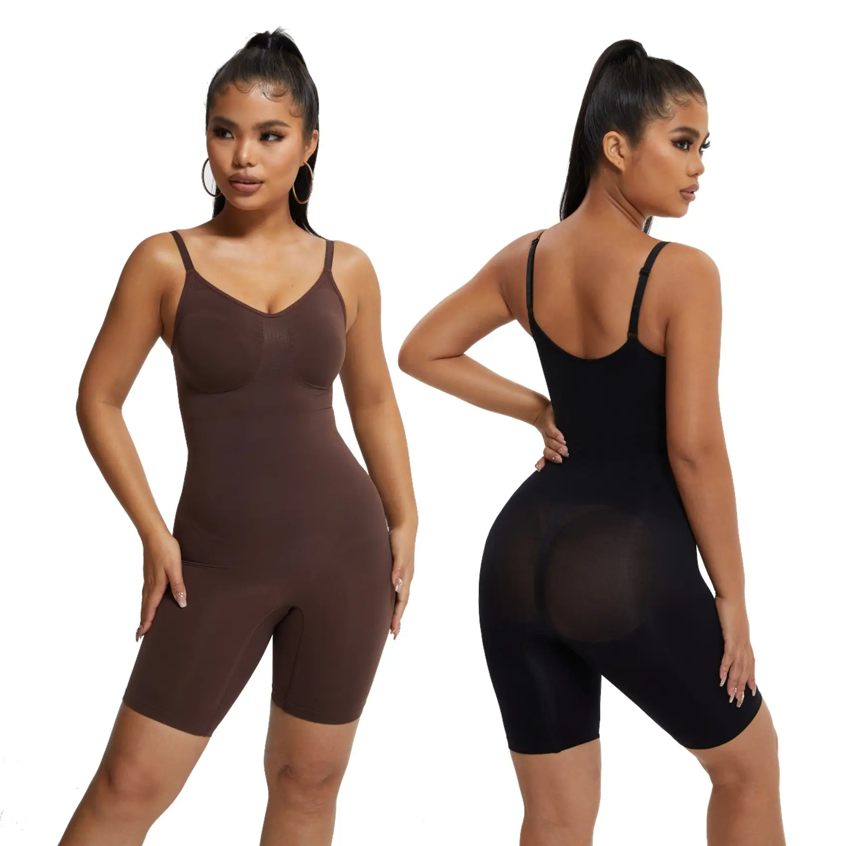 Drop Shipping tam dikişsiz Shapewear uyluk zayıflama kadınlar için artı boyutu vücut şekillendirici kilo kaybı için kadın Shapewear Bodysuit