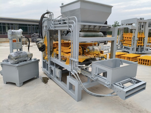 QT4-15B xi măng hallow than khối đúc bê tông lát gạch làm máy móc nhà sản xuất Kenya giá - Product Image 5