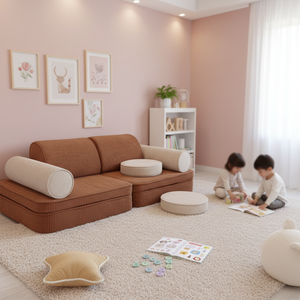 Disian Kids Modular Cushion Children's <b>Play</b> <b>Sofa</b> Compressed Folding <b>Sofa</b> Bed for Small Spaces - Product Image 4