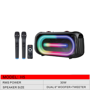 Trolley <span class=keywords><strong>case</strong></span> Wireless dos altavoces altavoz de escenario al aire libre portátil de gran potencia de alta calidad 6 pulgadas - Product Image 3