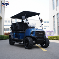 Kereta Golf Listrik Komas Berkualitas Tinggi 4 Kursi Warna Kustom LOGO Baterai Asam Timbal Jarak Tempuh 70-90km Kendaraan Wisata Bersertifikasi CE