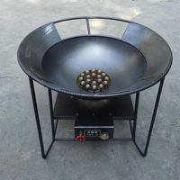 Lyroe Prix usine Grands brûleurs à gaz GPL 15-18 feux, Cuisinière Lotus à pression moyenne pour la cuisson