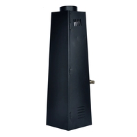Machine à feu professionnelle DMX512 à 6 angles pour scène, projecteur de flamme GPL avec tuyau de 2 m, indice de protection IP20, puissance 200 W pour concerts, stades, mariages