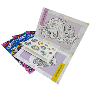 Livre de coloriage personnalisé à l'effigie d'une licorne, livre de <span class=keywords><strong>dessin</strong></span> <span class=keywords><strong>pour</strong></span> enfants, impression de livre de coloriage, livre de peinture <span class=keywords><strong>pour</strong></span> enfants et adultes - Product Image 3