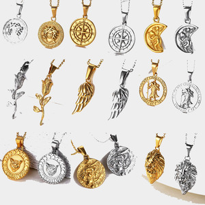 Pendentif <span class=keywords><strong>à</strong></span> main en acier inoxydable Offre Spéciale pour homme, breloque religieux, pendentif <span class=keywords><strong>à</strong></span> mains, bénédiction de <span class=keywords><strong>dieu</strong></span>, prière - Product Image 5