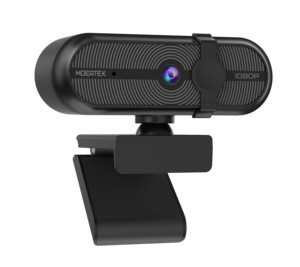 เว็บแคม 1080P พร้อมไมโครโฟน, กล้องคอมพิวเตอร์ USB 2MP 90 องศา มุมมองกว้าง, ฝาครอบป้องกันความเป็นส่วนตัวสำหรับแล็ปท็อปพีซี รองรับ Teams ความละเอียด 1080p ภาพคมชัด V - Product Image 4