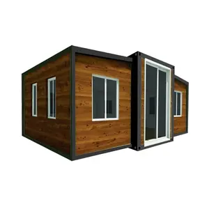 Özelleştirilmiş ve uygun maliyetli çelik yapı küçük ev genişletilebilir konteyner ev