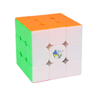 Ensemble de blocs de construction 3x3 Rubik's Cube Thème Macarons pour enfants et étudiants, jouet éducatif stimulant le cerveau, âge 8-13 ans - Product Image 4