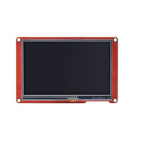 Módulo de Display HMI LCD-TFT de 4,3 Polegadas da Série Inteligente Nextion, Painel Touch Capacitivo/Resistivo RGB 65K Cores, Sem Caixa