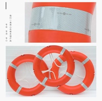 Bouée de sauvetage couleur orange Surface de survie CCS Solas bouée de sauvetage marine approuvée