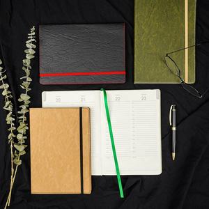 Cahier de journal intime minimaliste, texture spéciale en PU, A5, pour journal intime professionnel - Product Image 5