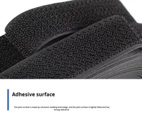 Sangle en nylon extensible réglable avec boucle en métal à fermeture rapide, largeur 25 mm, sangle à boucle auto-agrippante réutilisable