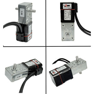 Motor paso a paso de circuito cerrado 5840 con imán permanente, reductor de engranajes de tornillo sin fin, doble eje NEMA 17 0.3Nm con cable de extensión - Product Image 2