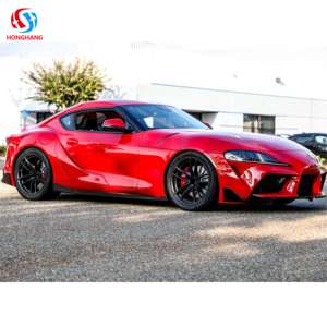 Honghang fibre de carbone/plastique ABS A90 Kit d'ailettes latérales jupes latérales pour <span class=keywords><strong>Toyota</strong></span> GR <span class=keywords><strong>Supra</strong></span> A90 A91 édition <span class=keywords><strong>J29</strong></span>/DB MkV 2020 + - Product Image 3