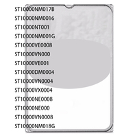 ST10000NM017B ST10000NM0016 ST10000NT001 ST10000NM001G ST10000VE0008 ST10000VN000 Disque dur interne de 10 To pour serveur de stockage