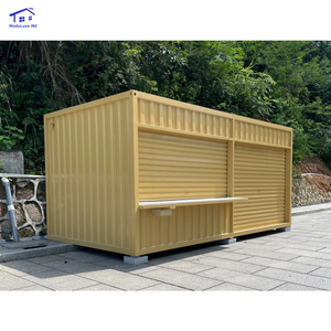 Contenedor de Panel Sándwich Contemporáneo, Edificio Comercial Portátil, Tienda Minorista Modular, Tienda Emergente en Venta - Product Image 4