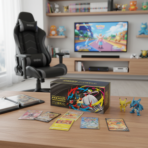 การ์ดเกมโปเกมอน เมก้า พรีเมียมเทรนเนอร์ ฉบับภาษาเกาหลี การ์ดสะสมพรีเมียมเทรนเนอร์ในกล่อง MEGA - Product Image 3