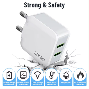 Ldnio A2201 Bán Buôn Trong Kho 12W Nhanh Tường Adapter Nhanh Chóng Sạc Di Động Sạc Điện Thoại Di Động Sạc Cho Tất Cả Các Điện Thoại - Product Image 3