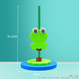 Grenouille à rebond magnétique en EVA, 165x100mm, pour expériences scientifiques en maternelle, jeu éducatif, apprentissage des technologies, petite physique pour les élèves - Product Image 4
