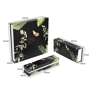 Boîte à dessert à rabat de luxe pour biscuits au <span class=keywords><strong>chocolat</strong></span> et macarons, lamination brillante et gaufrage personnalisés pour l'emballage cadeau - Product Image 6