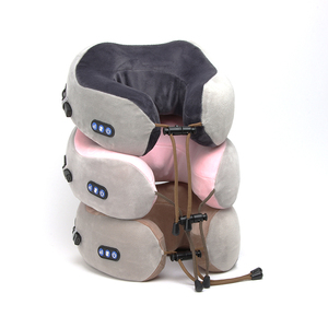 Almohada de Masaje Cervical en Forma de <span class=keywords><strong>U</strong></span>, Cómoda y Suave, de Espuma Viscoelástica, para Proteger las Vértebras Cervicales, Ideal para Viajes y Trabajo, 5V - Product Image 6