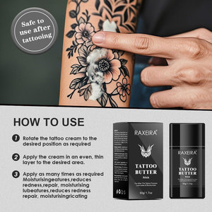 Nuovo tatuaggio Stick miglioramento del colore post-cura idratante tatuaggio unguento burro Stick delicato tatuaggio crema post-cura balsamo - Product Image 5