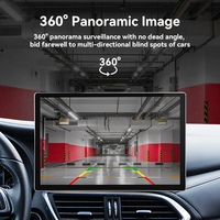 Autoradio Android double DIN 13 pouces avec écran 1920*1280 et prise en charge de la caméra 360°