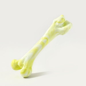 Excelente Material de TPR sostenible para mascotas, dos colores, sólidos, huesos grandes, juguetes interactivos para masticar y dentición para perros - Product Image 5