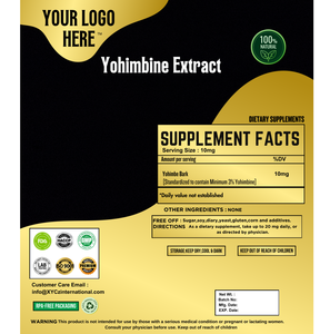 Soulignant l'origine et la qualité de la poudre d'extrait de yohimbine approvisionnement en vrac et en gros de qualité supérieure du fabricant indien - Product Image 2