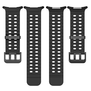 Cinturino di Ricambio in Silicone Traspirante Ocean Hole per Samsung Galaxy <span class=keywords><strong>Watch</strong></span> <span class=keywords><strong>Ultra</strong></span> 2 2026 2025 47mm, Braccialetto Sportivo - Product Image 3
