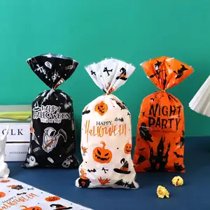 Halloween Custom Bag Multi-style mixed Plastic Candy Biscuit Gift Bag Price Surprise Handmade DIY Bag Halloween Decoration
