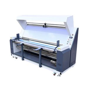 Enrouleur de tissu automatique de haute qualité avec moteur 220V 740W, machine d'inspection et de rembobinage avec alignement des bords - Product Image 1