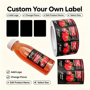 Etiquetas Personalizadas para Bebidas al por Mayor, Autoadhesivas, Rectangulares, de PET, Impermeables, Impresión Offset, 3 Pulgadas de Diámetro Central - Product Image 3