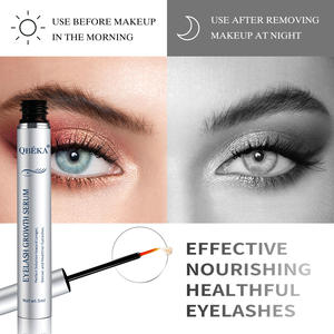 Sérum de croissance des cils QBEKA - Sérum améliorant les cils et les sourcils pour femmes et hommes avec de la biotine, favorise des cils plus fournis et plus longs - Product Image 2