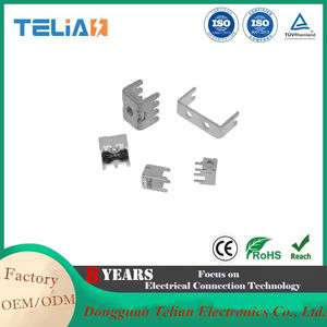 Borne de connexion à vis M4 pour PCB, renforcée en laiton étamé, 4 broches, haute tension et courant 70A, TLS4406 Telian - Product Image 3