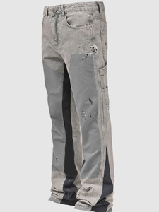 <span class=keywords><strong>Jeans</strong></span> in Denim da <span class=keywords><strong>Uomo</strong></span> all'Ingrosso, <span class=keywords><strong>Vita</strong></span> Media, Strappati, <span class=keywords><strong>Slim</strong></span> Fit, Streetwear, Abbigliamento Personalizzato per <span class=keywords><strong>Uomo</strong></span>, Prezzo Basso, OEM ODM - Product Image 2