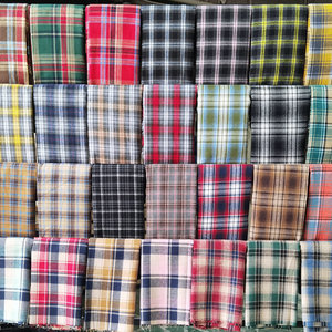 Bán buôn tùy chỉnh 155gsm Chải Kẻ Sọc flannel vải cho quần áo may mặc lót áo sơ mi trang phục Dresses thủ công - Product Image 2