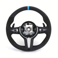 Volant en cuir carbone M Sport pour E60 E46 X5 F31 F36 2005 2010 2014 2015 2016 -2026