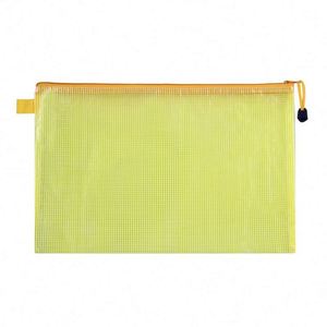 Lock Envelope <b>File</b> <b>Folder</b> A4 Pouch Factory Price Full Color Customizable Plastic Oxford Document Bag with Zipper - Product Image 3