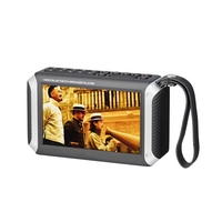 Radio sans fil SANSUI F53 avec écran LED de 4,3 pouces, haut-parleur portable, lecteur MP3, lecteur de carte TF, lecteur vidéo