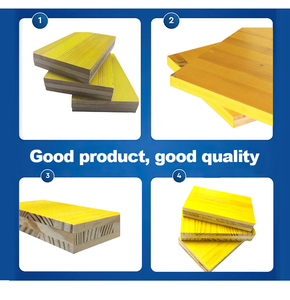 Pannelli in compensato giallo a 3 strati per casseforme edili in cemento a prezzo conveniente - Product Image 4