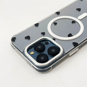 เคสโทรศัพท์ TPU แม่เหล็กแบบใสกันกระแทกออกแบบโลโก้ได้ตามที่ต้องการเคสโทรศัพท์ <span class=keywords><strong>iPhone</strong></span> 16 <span class=keywords><strong>13</strong></span> <span class=keywords><strong>PRO</strong></span> MAX - Product Image 4