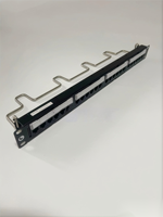 Panel Patch AMP CAT6 1U Baru 24-Port CPP-UDDM-SL-1U-24