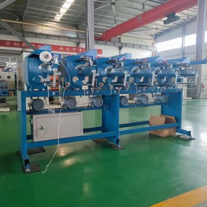 Machine de rembobinage semi-automatique à 6 têtes pour bobines de 4 pouces en PP, HDPE, <span class=keywords><strong>sisal</strong></span> et jute - Product Image 2